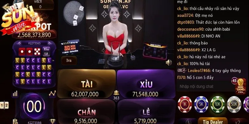 Ưu điểm nổi bật của sảnh Casino Sunwin thu hút người chơi